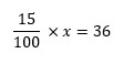 CCAT Example of Percentage Question