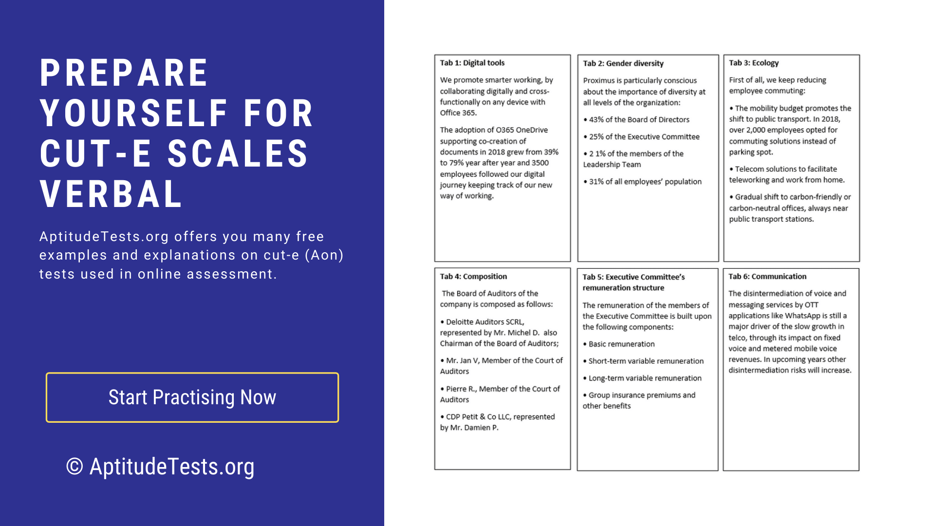 Cut e Scales Verbal Practice Tests PDF Verbal Reasoning 