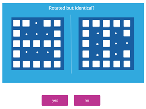 Procter & Gamble (P&G) Grid Challenge Sample Question Spatial Rotation